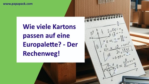 Karton mit Taschenrechner